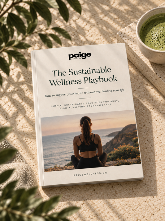 The Sustainable Wellness Playbook