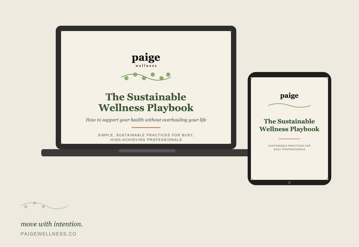 The Sustainable Wellness Playbook — Digital E-Book